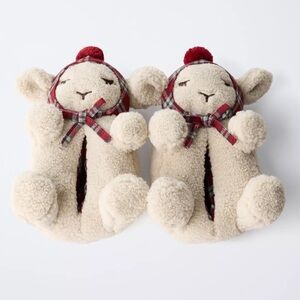Zara Lamb Slippers 💌 Valentine
